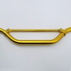 Anodised Alloy Gold, Motorcycle Handlebars with brace 22mm,