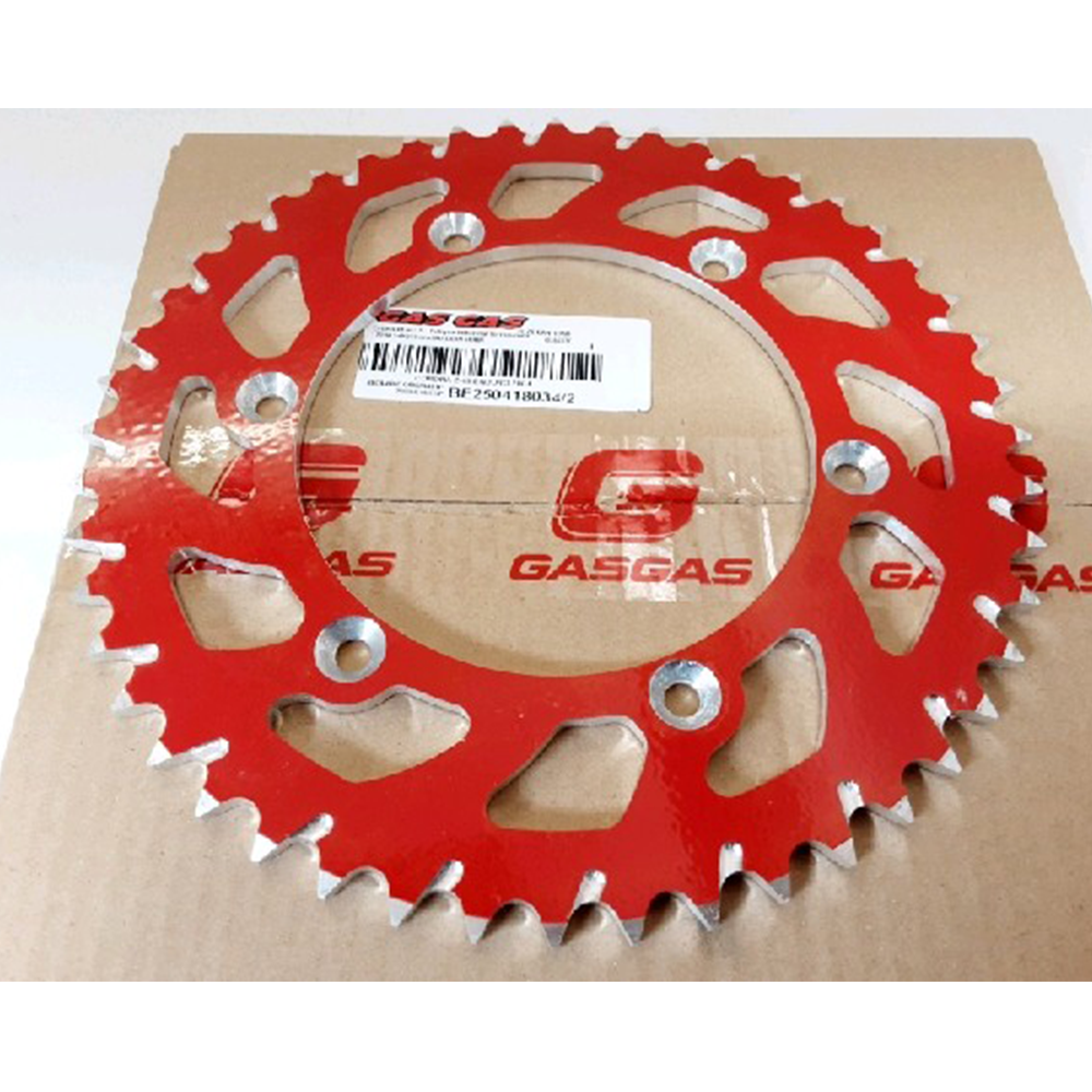 Gas Gas EC MC SM FSE FSR Red ,Rear Sprocket 48T, Genuine NOS BE250418034/2
