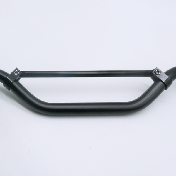 Anodised Alloy ,Black Motorcycle Handlebars with brace 22mm,