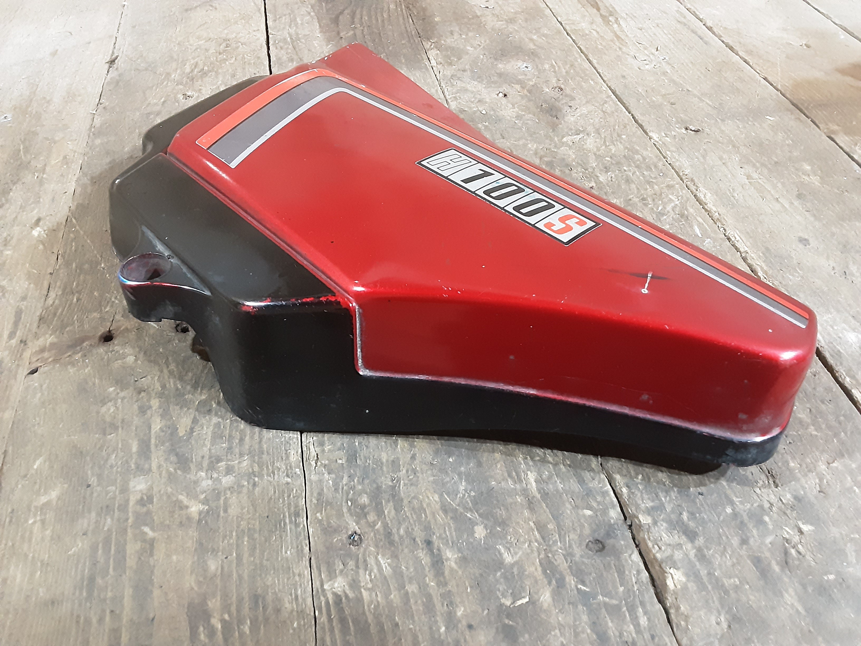 Honda H100S ,Left Hand Side Cover, Used Part Honda Part Number 83640-KE6-830