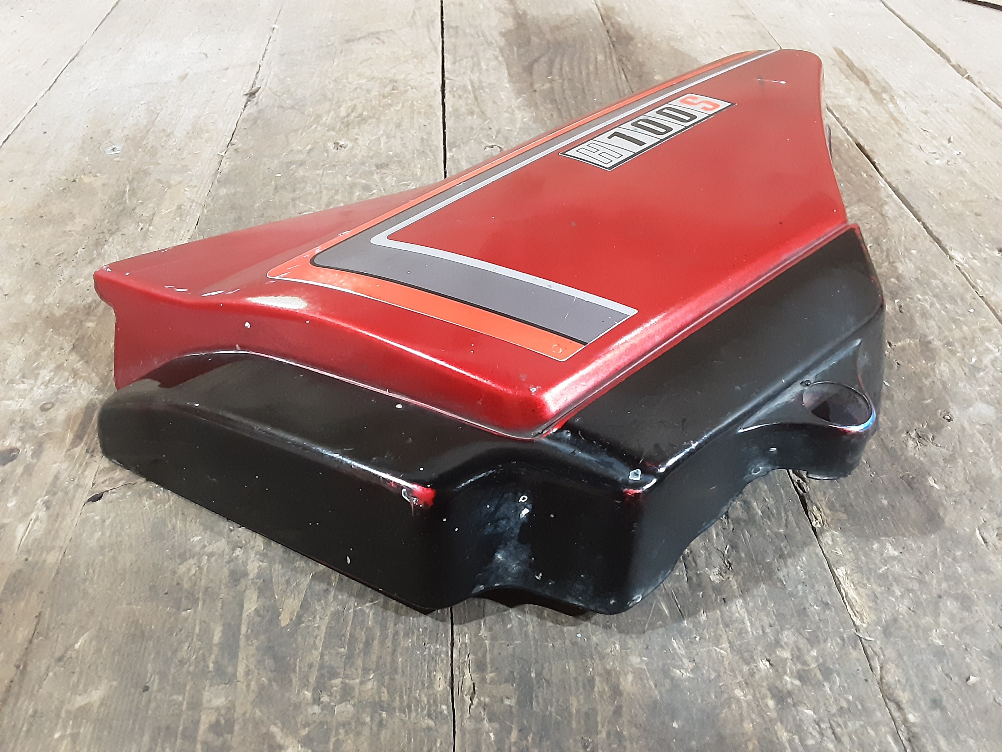 Honda H100S ,Left Hand Side Cover, Used Part Honda Part Number 83640-KE6-830
