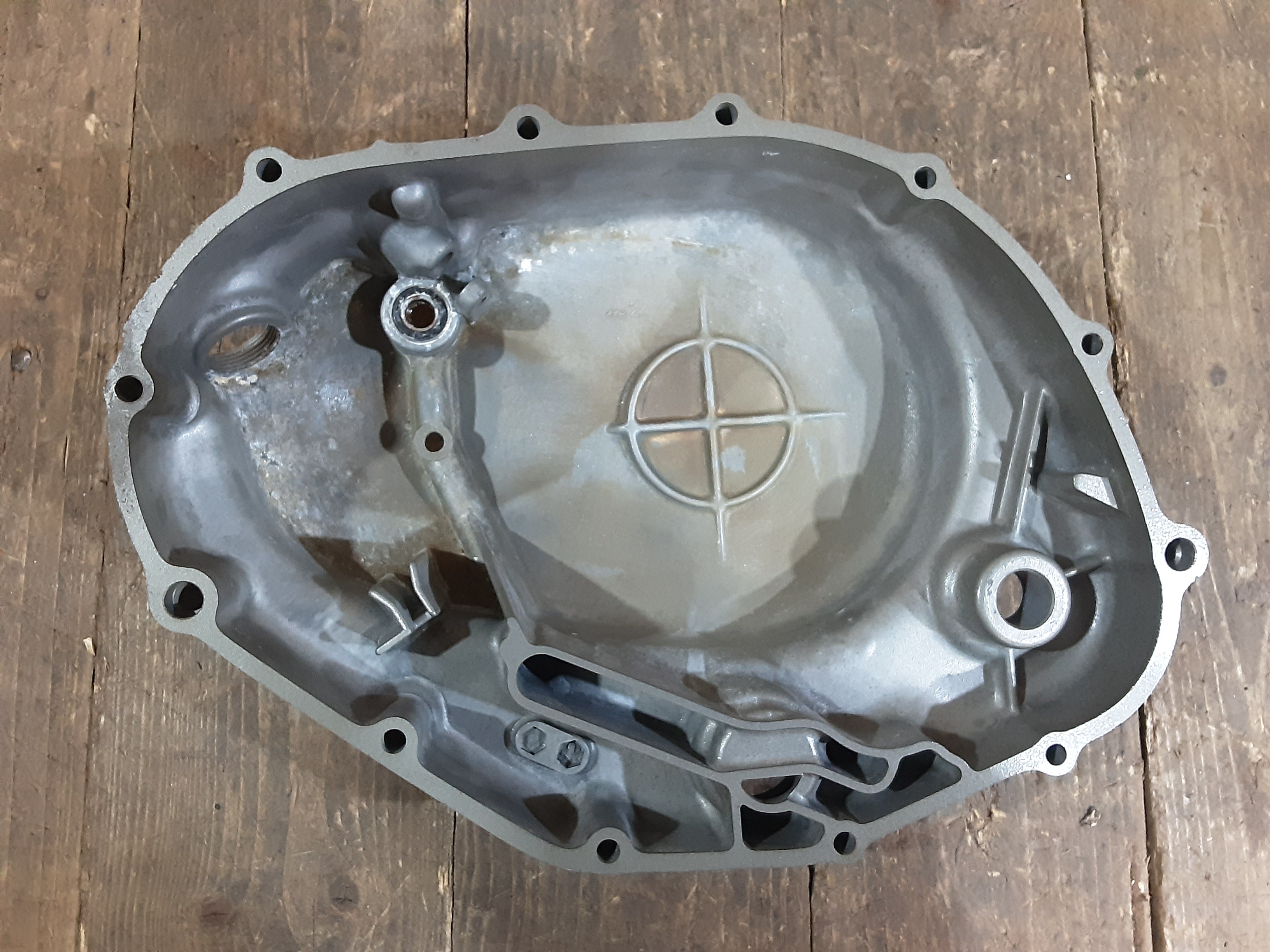 Honda ATC90 C90 ,Right Side Crankcase Cover, Genuine NOS Honda Part Number 11100-052-040
