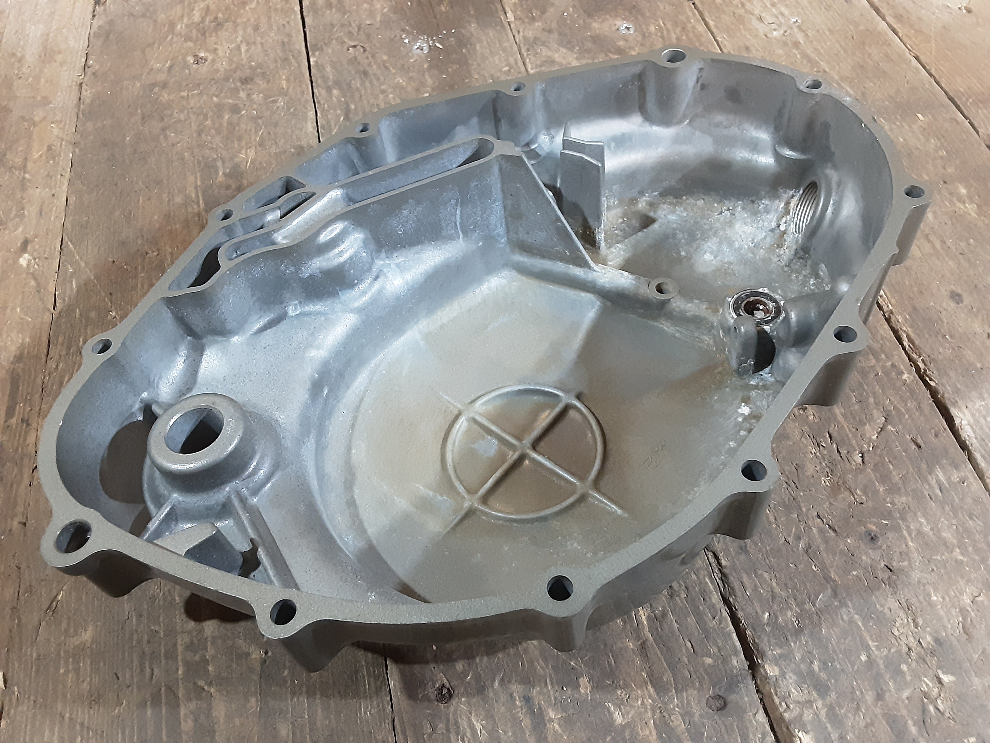 Honda ATC90 C90 ,Right Side Crankcase Cover, Genuine NOS Honda Part Number 11100-052-040