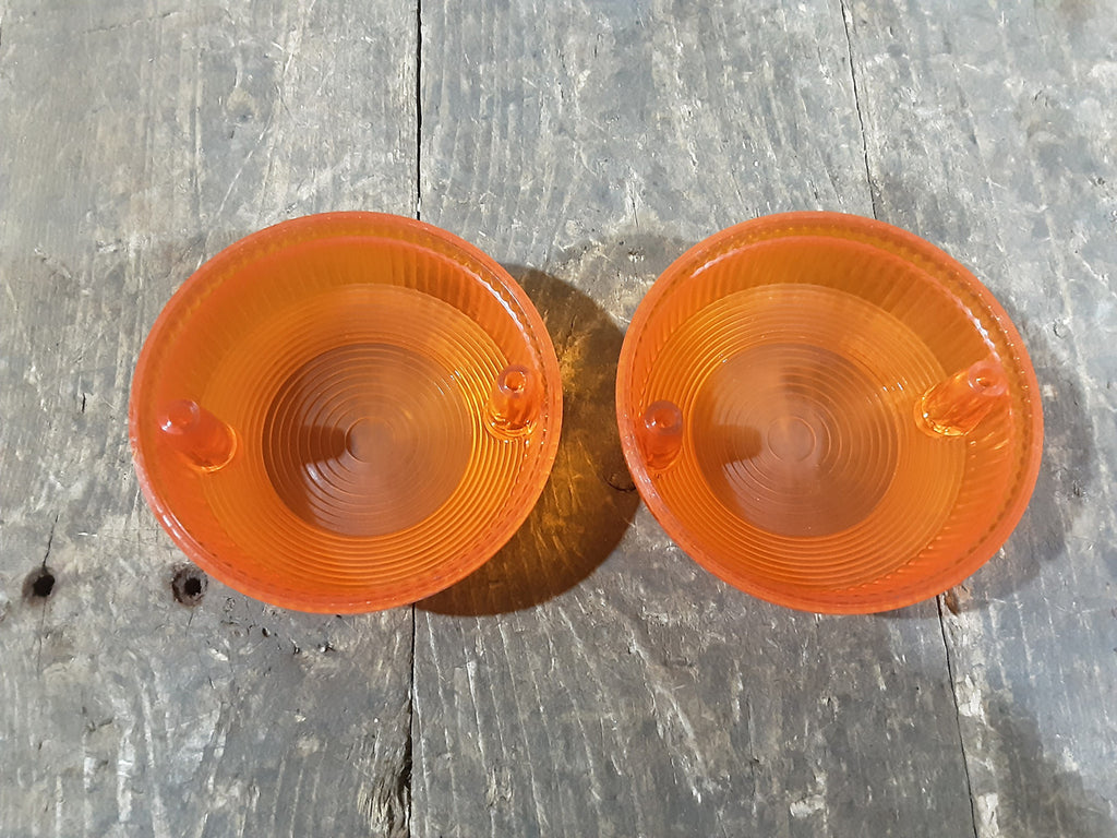 Kawasaki Z 900 ,Indicator Lens, 1 Pair Genuine NOS