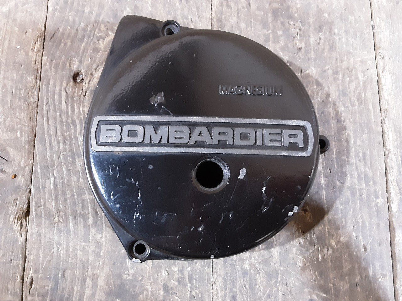 Bombardier Motorcycle Casing, Used Part in Good Condition available at Moto-Classic from 30