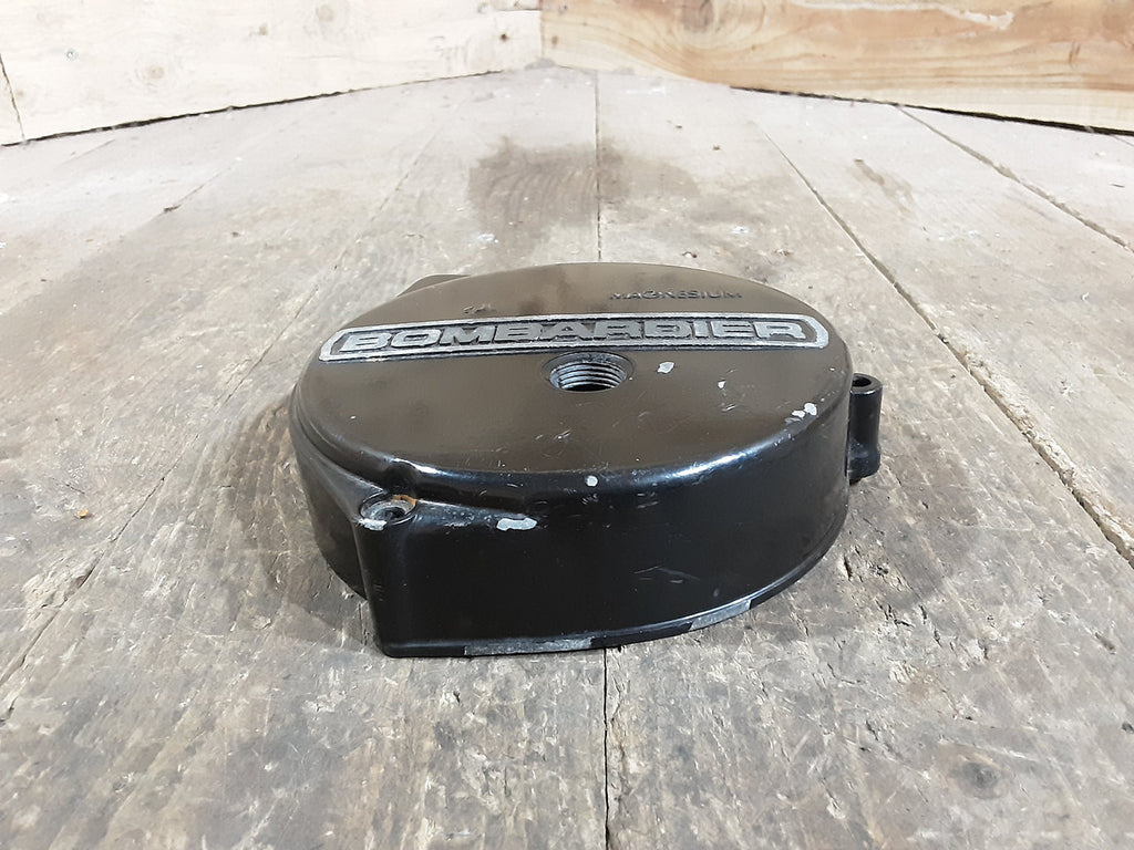 Bombardier Motorcycle ,Engine Casing, Used Part in Good Condition