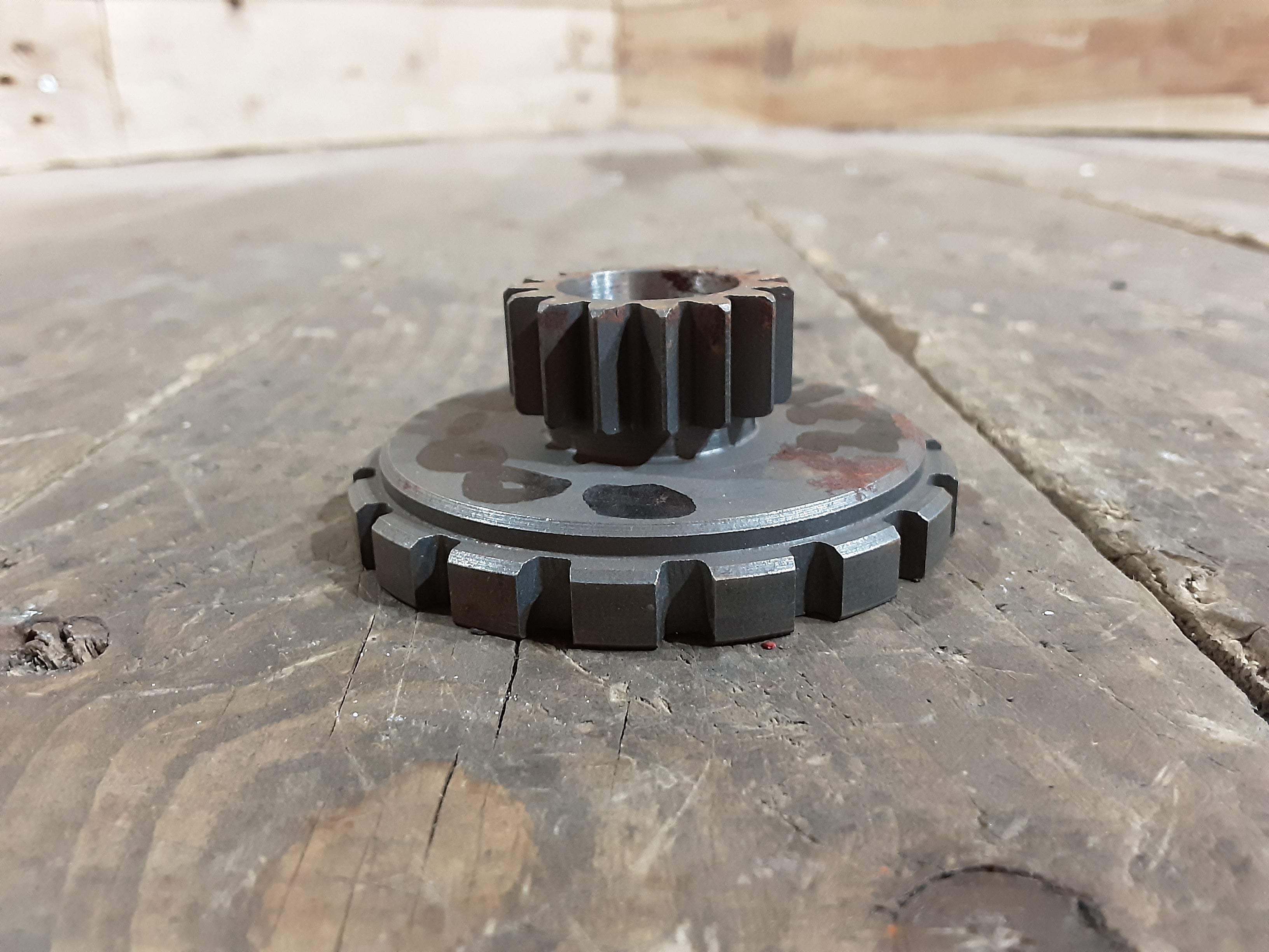 Honda C110 115 ,Clutch Drive Gear, Genuine Shop Soiled Part Number 23111-011-000