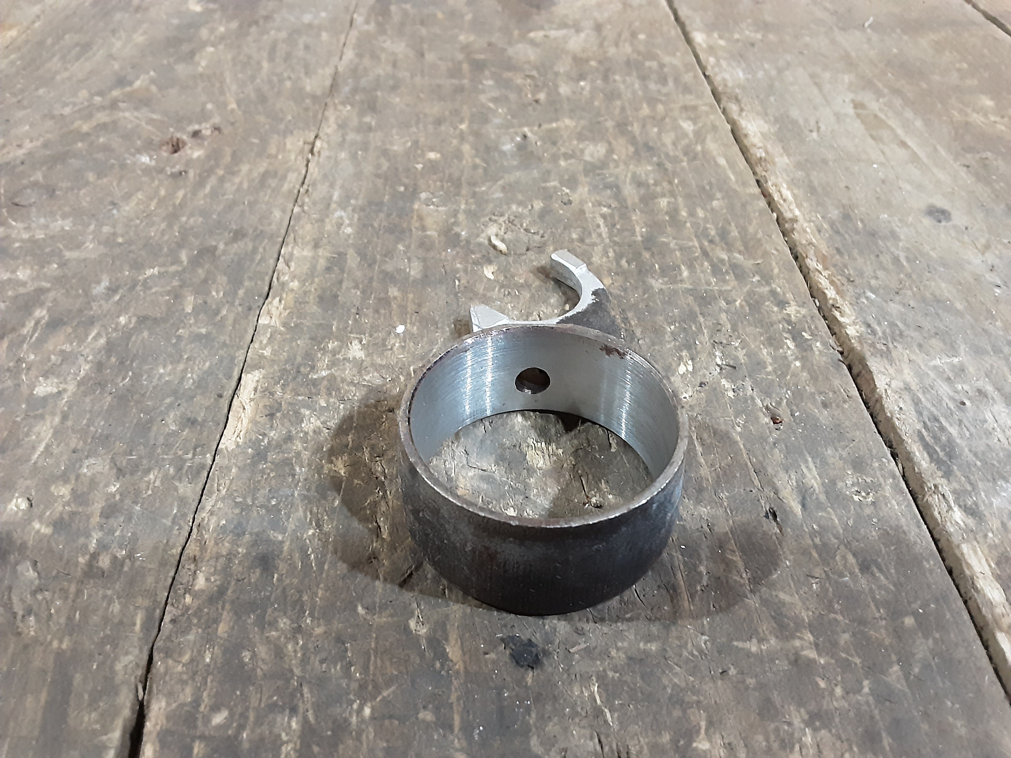 Honda C90 ,Gear Selector Fork, Genuine NOS Shop Spoiled Part Number 24211-046-000