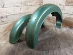 BSA C15 Star ,B40 Front and Rear Mudguard ,Green Very Nice Condition