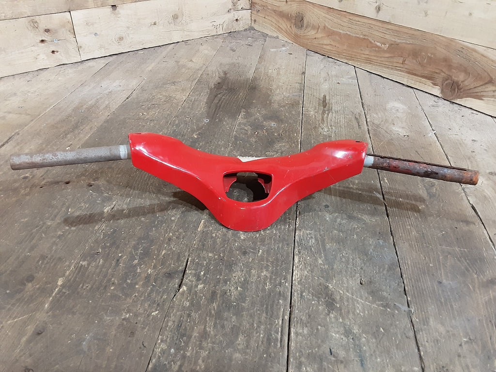 Honda C100 C102 ,Steeering Handlebar, Red Honda Part Number 53100-001-345C