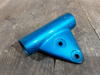 Honda CB450 ,Left Fork Cover, Blue Genuine NOS Honda Part Number 51606-292-672AZ