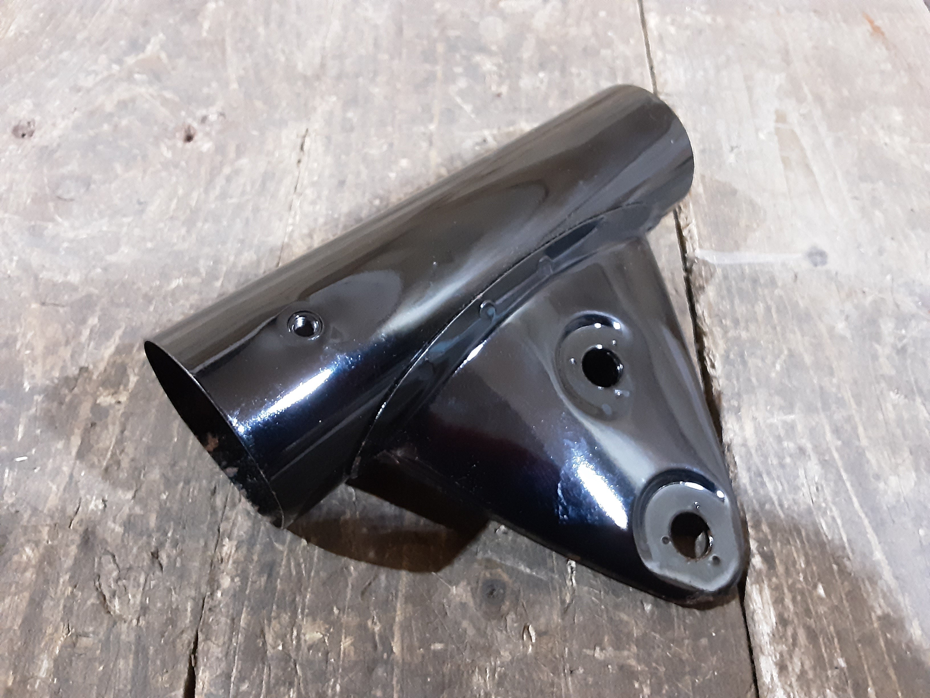 Honda CB450K1 ,Front Fork Cover Black, Genuine NOS Part Number 51602-292-672B