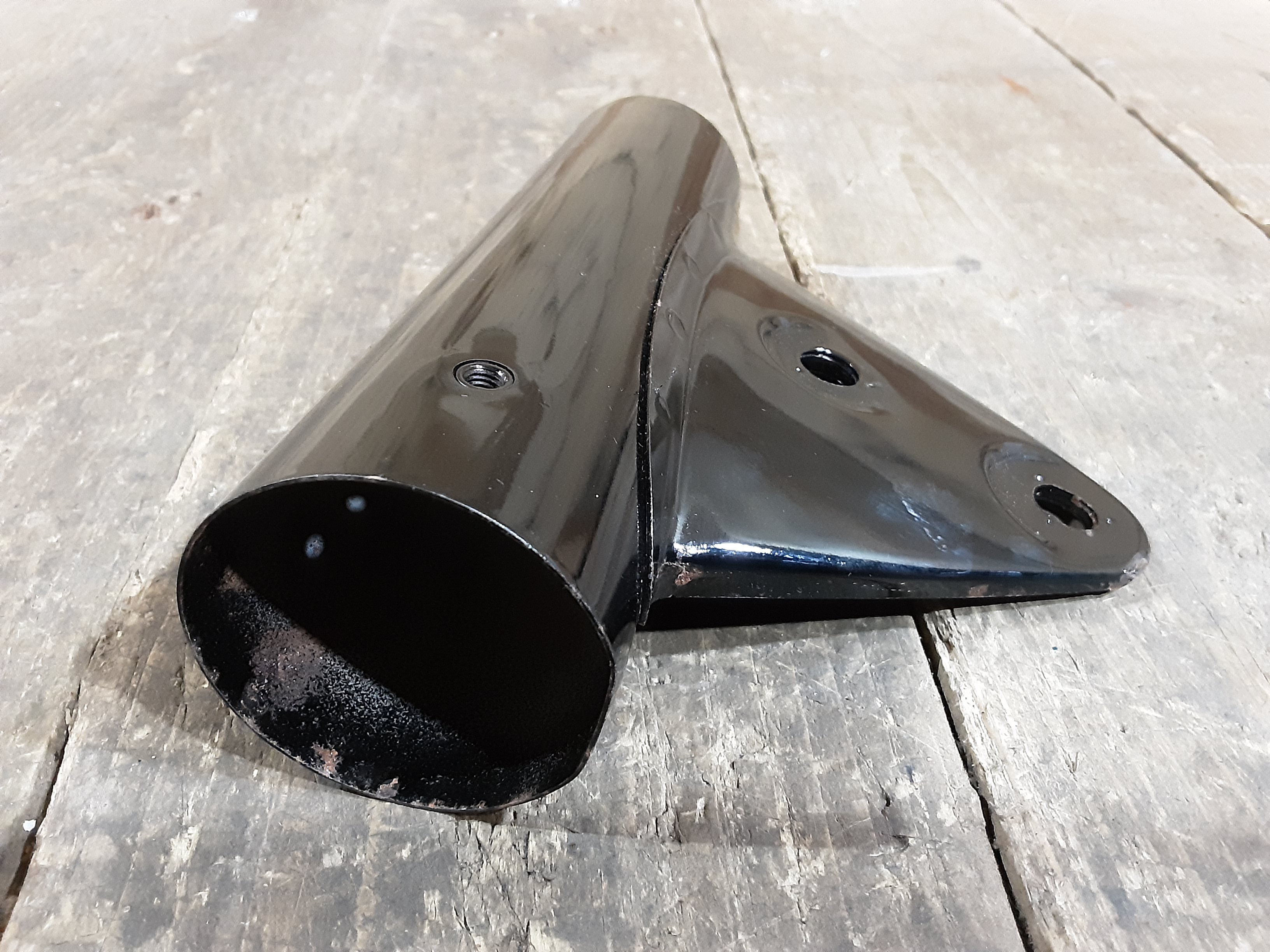 Honda CB450K1 ,Front Fork Cover Black, Genuine NOS Part Number 51602-292-672B