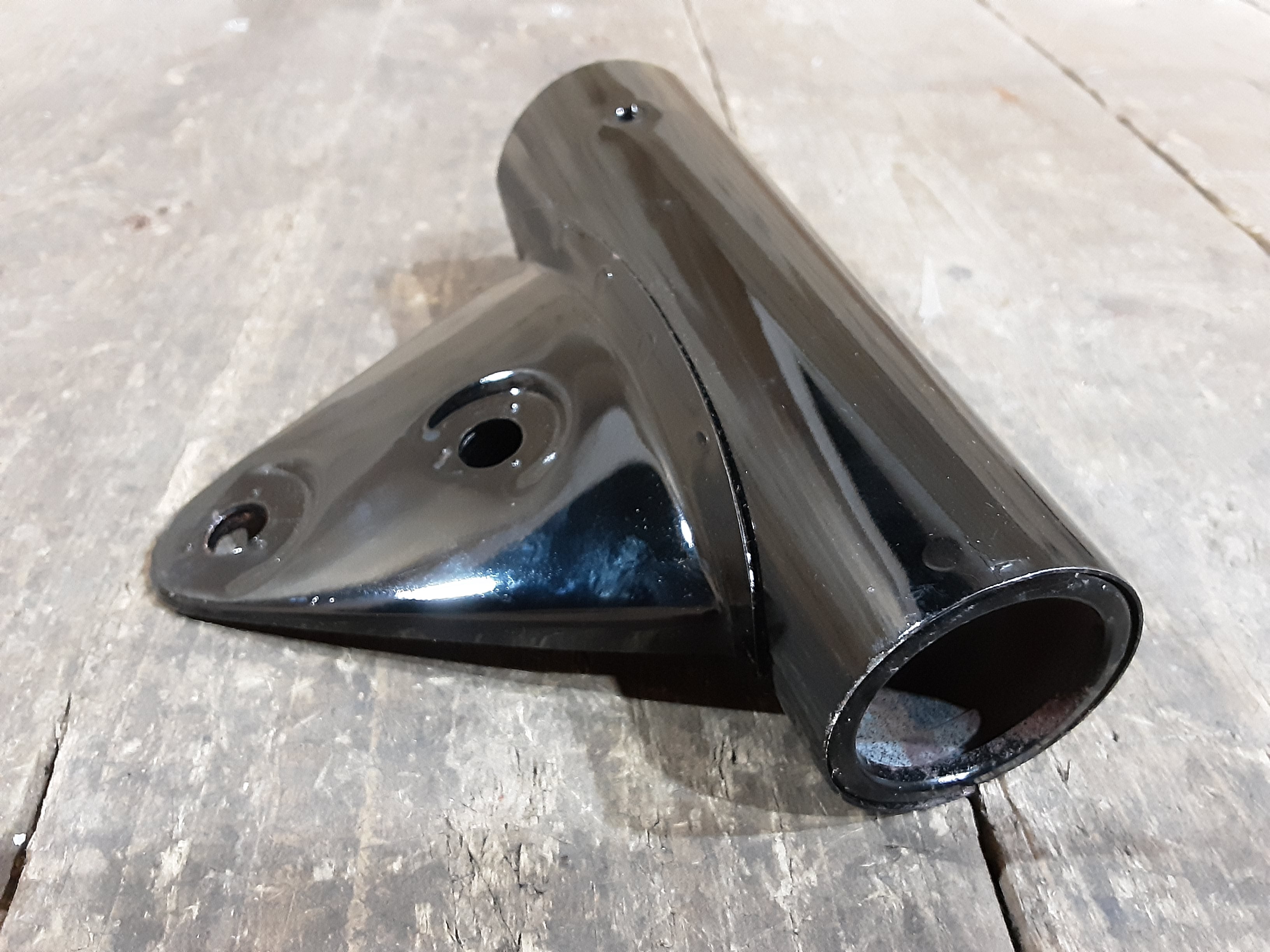Honda CB450K1 ,Front Fork Cover Black, Genuine NOS Part Number 51602-292-672B