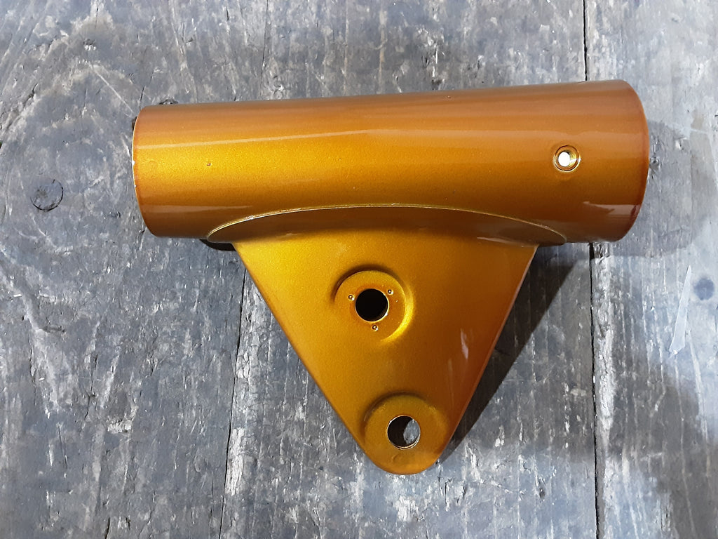 Honda CB450 ,Left Fork Cover, Gold Genuine NOS Honda Part Number 51606-292-672CQ
