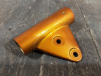 Honda CB450 ,Left Fork Cover, Gold Genuine NOS Honda Part Number 51606-292-672CQ