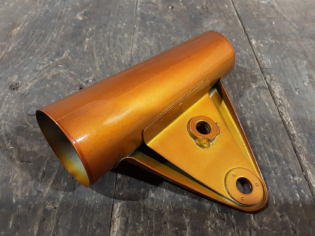 Honda CB450 ,Left Fork Cover, Gold Genuine NOS Honda Part Number 51606-292-672CQ