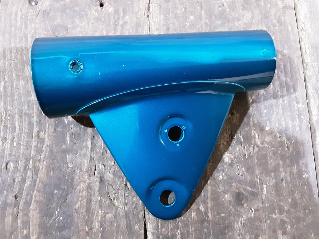 Honda CB450 ,Right Fork Cover, Blue Genuine NOS Honda Part Number 51602-292-672AZ