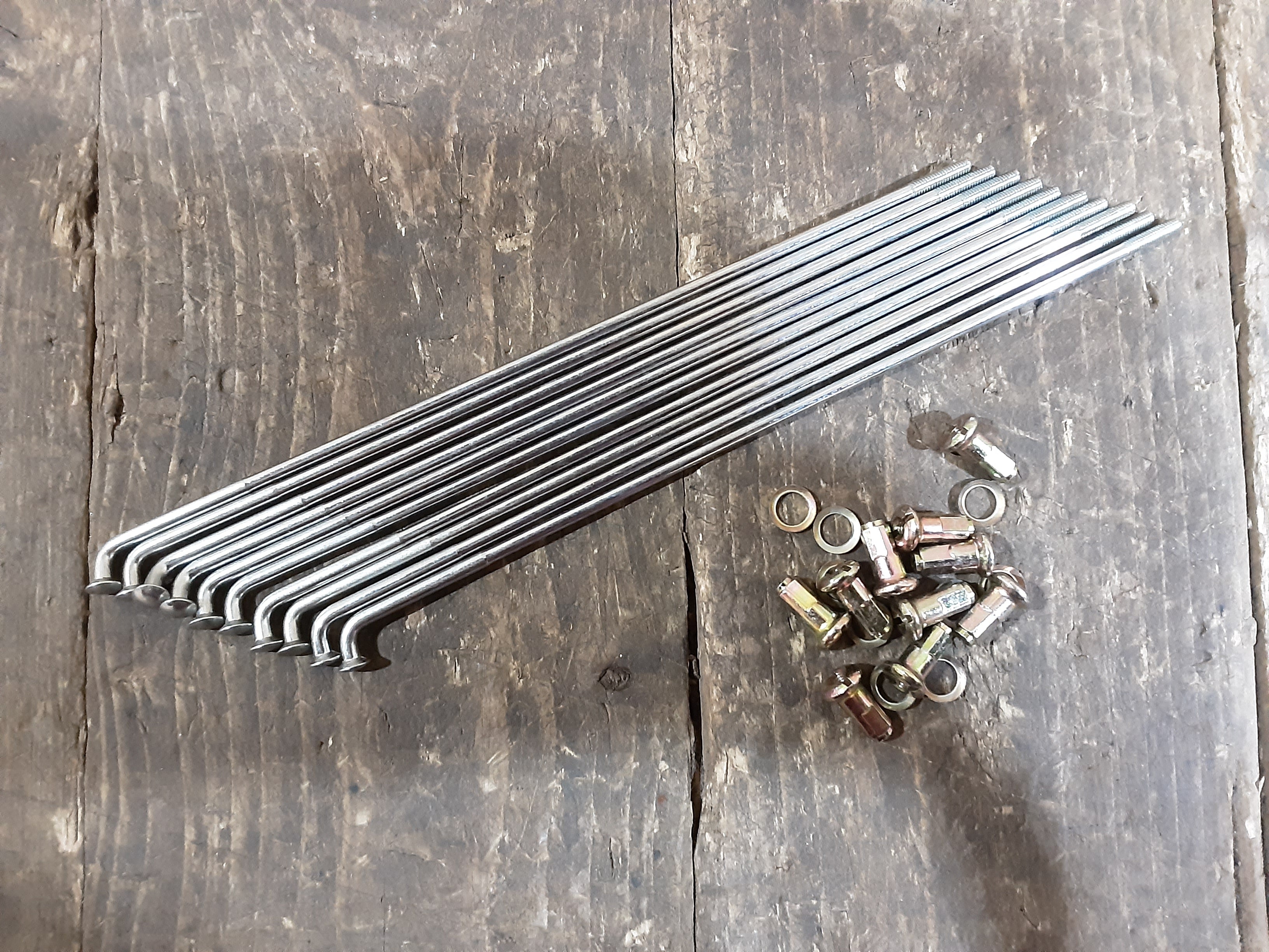 Honda CB125B CB200 ,Spoke B 9 x 200.5, Genuine Honda Part Number 97394-5224110