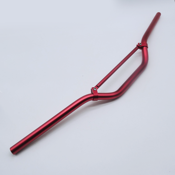 Anodised Alloy ,Red Motorcycle Handlebars with brace 22mm,