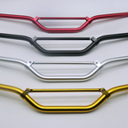Anodised Alloy Gold, Motorcycle Handlebars with brace 22mm,