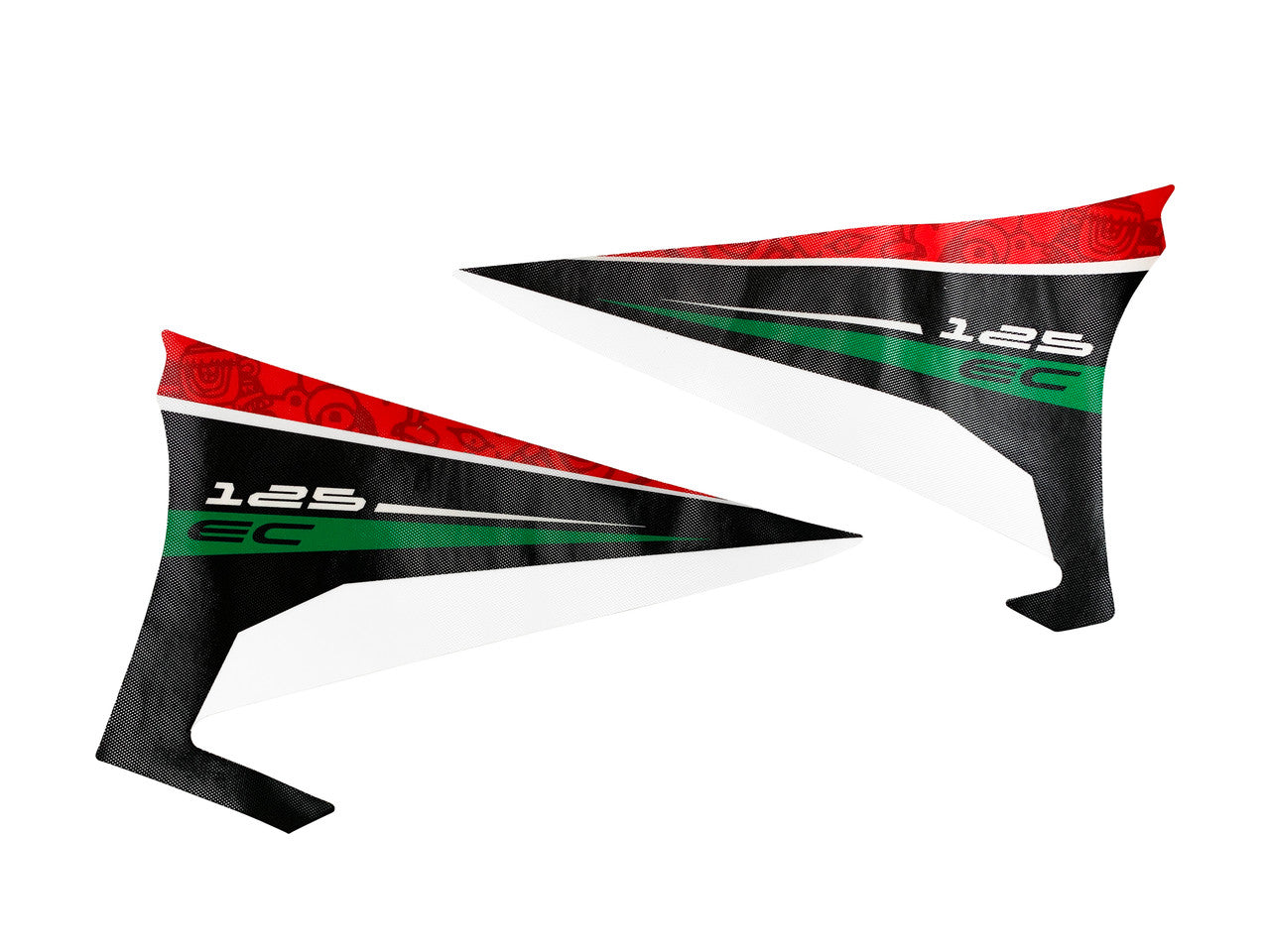Gas Gas EC125 Racing 2011 ,Side Panel Decals, Genuine NOS