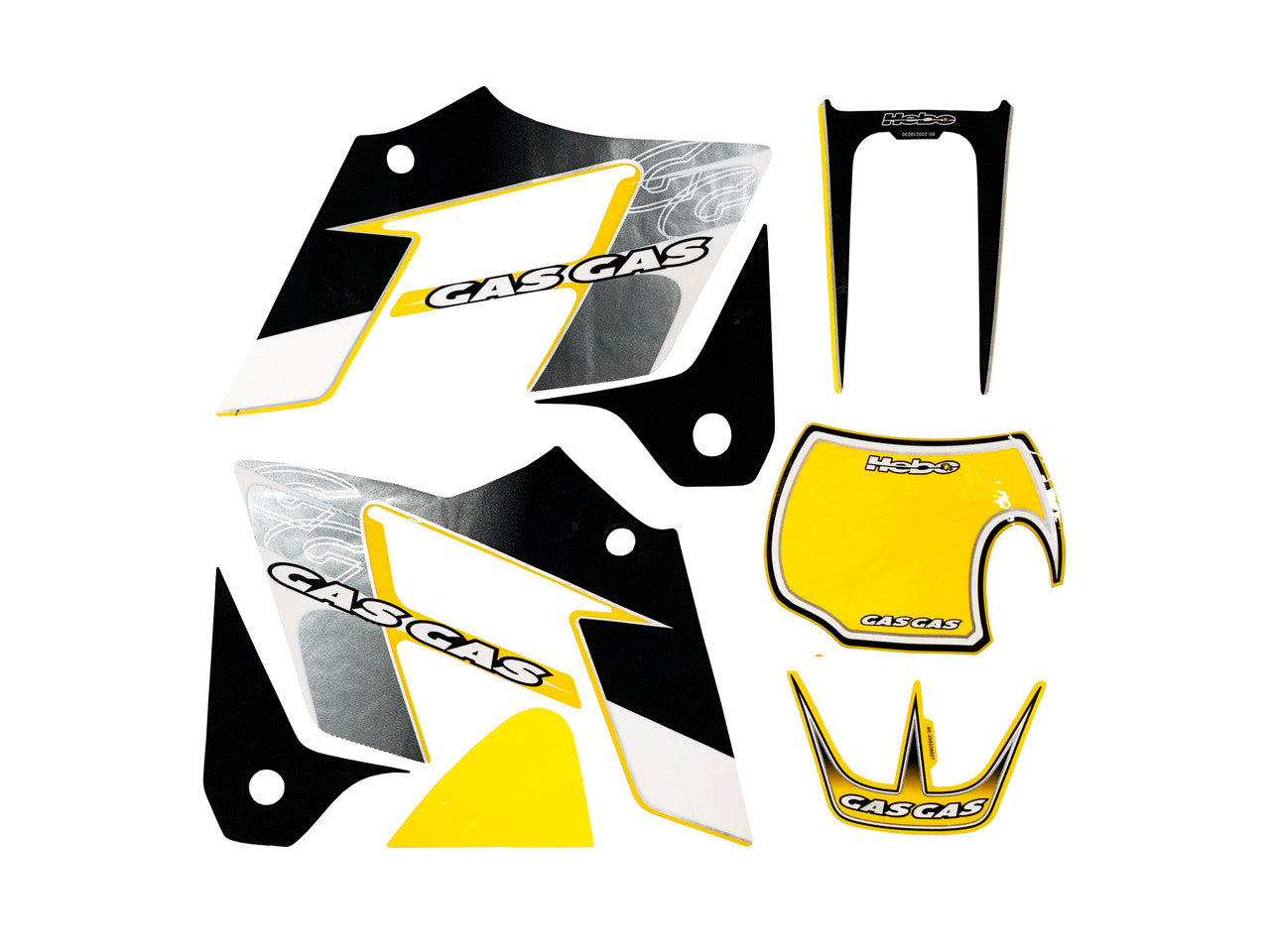 Gas Gas EC125 2003 ,Decal Kit, Style 1 Genuine NOS
