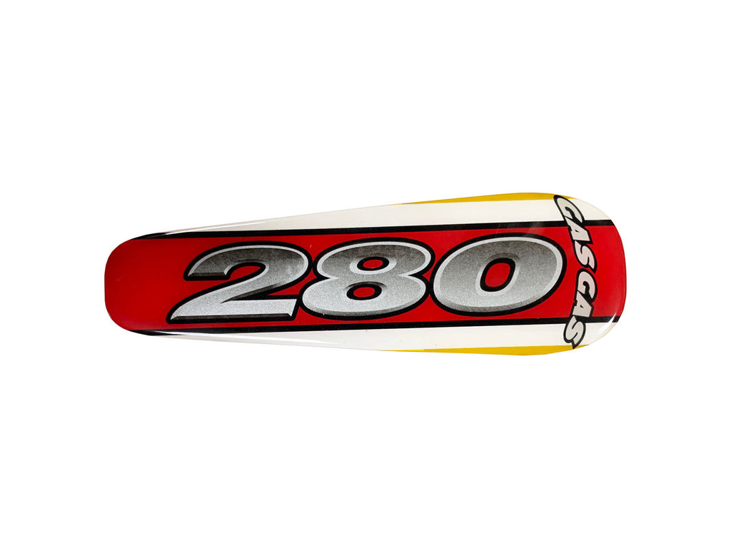 Gas Gas TXT 280 2001 Red ,Seat Decal, Genuine NOS