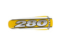 Gas Gas TXT 280 2001 Yellow , Seat Decal, Genuine NOS
