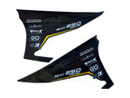 Gas Gas EC250 Racing 2010 Side Panel ,Decal Kit, Genuine NOS