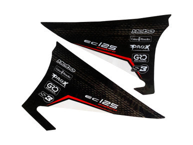 Gas Gas EC125 2010 Side Panel ,Decal Kit, Genuine NOS