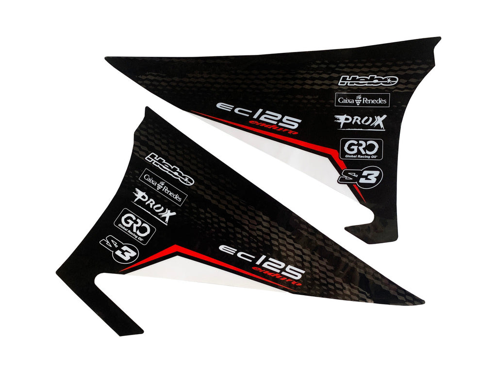Gas Gas EC125 2010 Side Panel ,Decal Kit, Genuine NOS