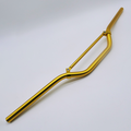 Anodised Alloy Gold, Motorcycle Handlebars with brace 22mm,