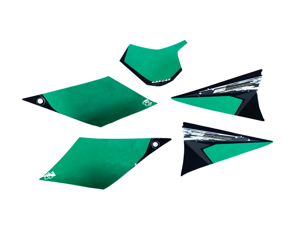 Gas Gas EC 2009 Green ,Decal Kit, Genuine NOS
