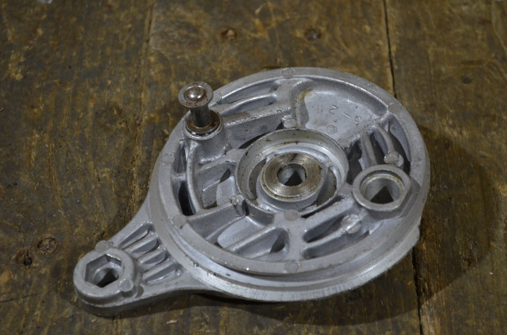 Honda C50 ,Rear Brake Plate, Good Used Condition Honda Part Number 43100-028-020