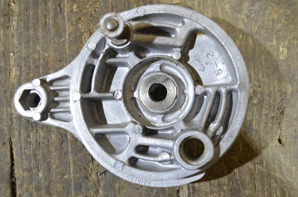 Honda C50 ,Rear Brake Plate, Good Used Condition Honda Part Number 43100-028-020
