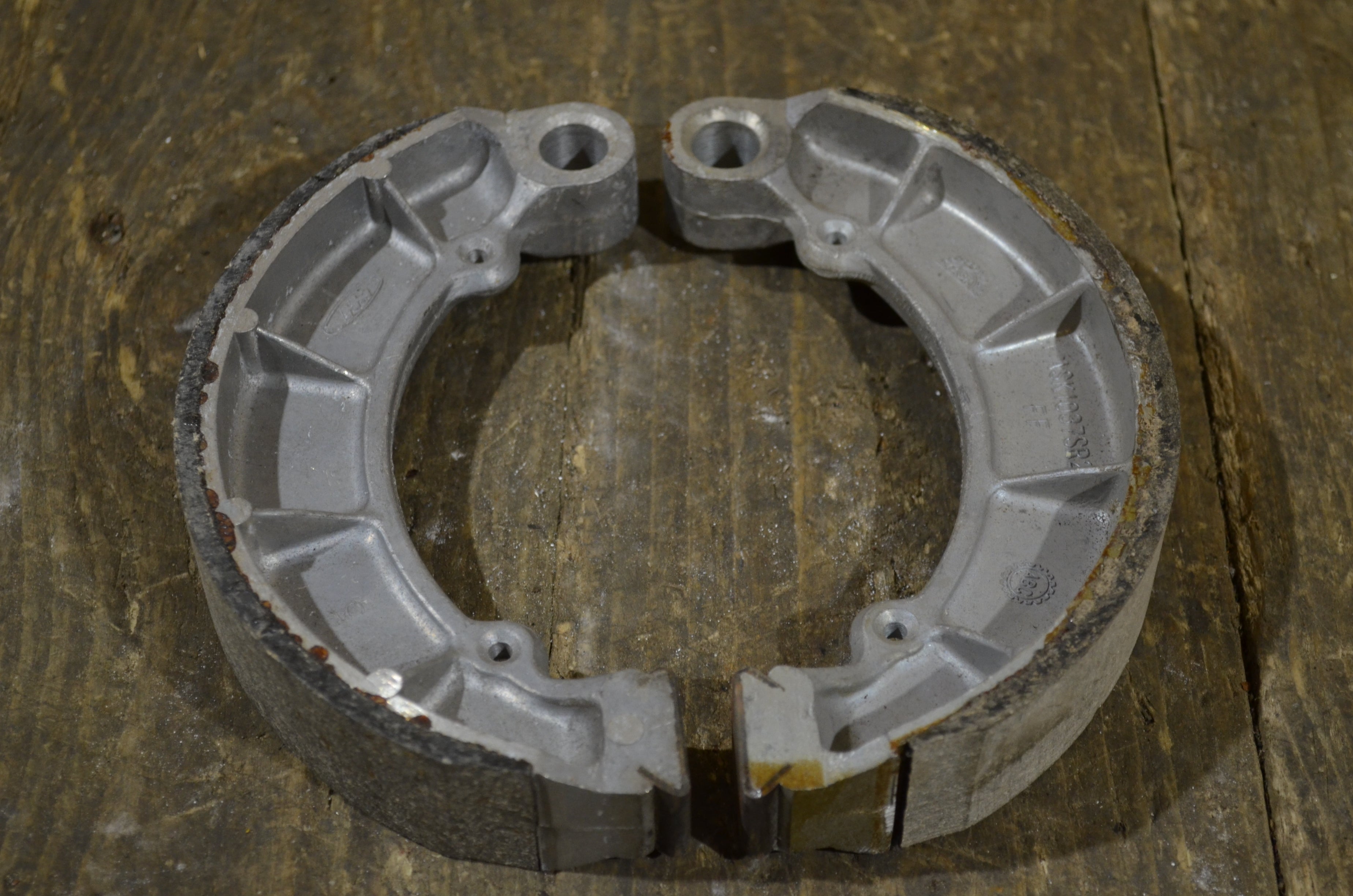 Honda XL250 CB450 CB500 ,Rear Brake Shoe, Used Part Honda Part Number 06430-390-404