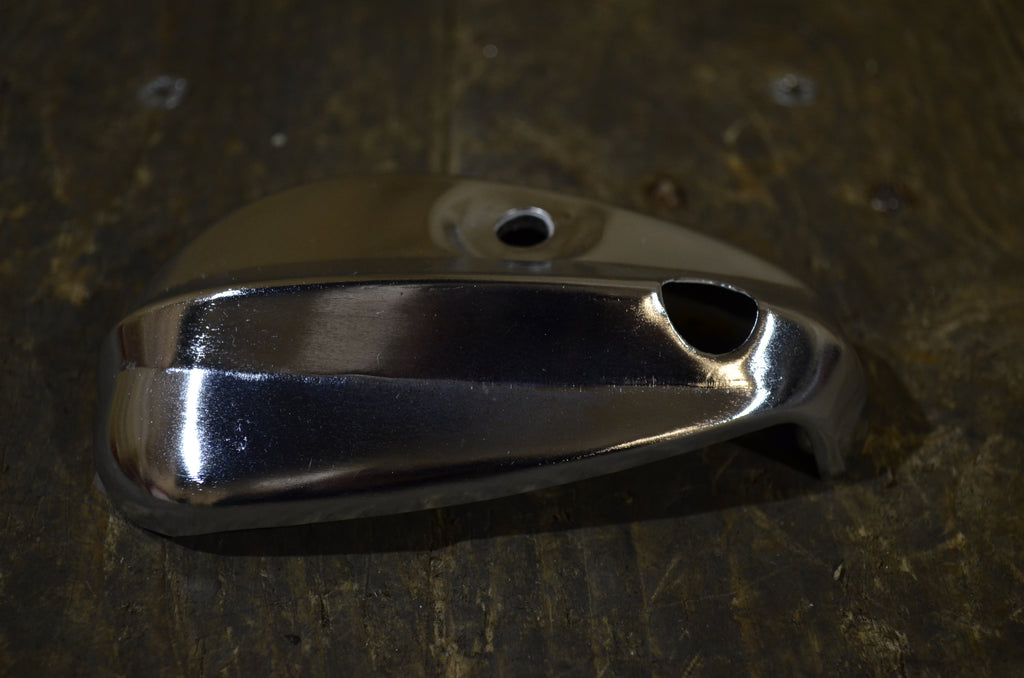 Honda S65 CS65 ,Right Fork Cover, Genuine NOS Honda Part Number 51344-035-000