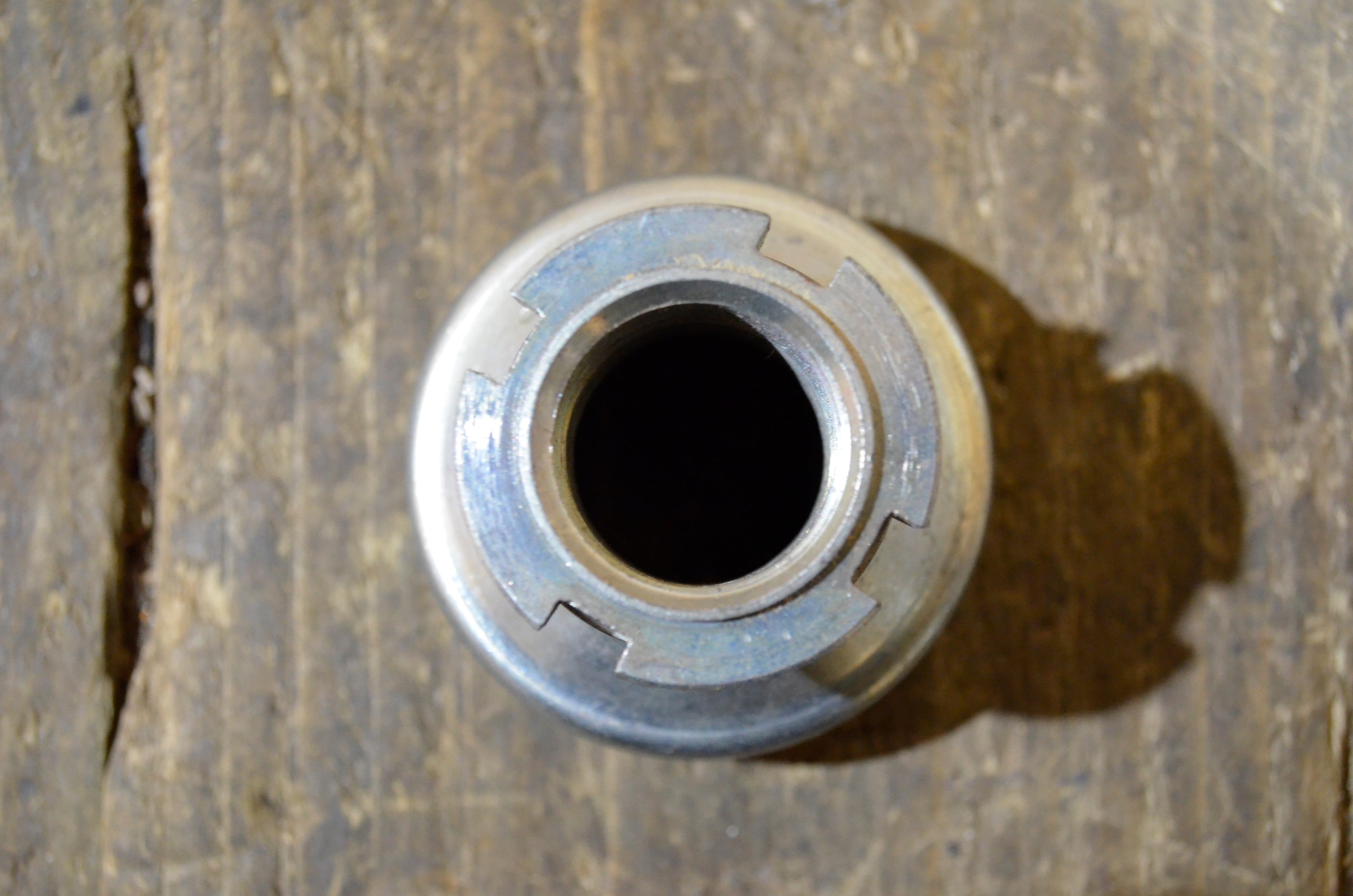 Honda C100 CM90 ,Steering Nut, Genuine NOS Honda Part Number 53220-001-000
