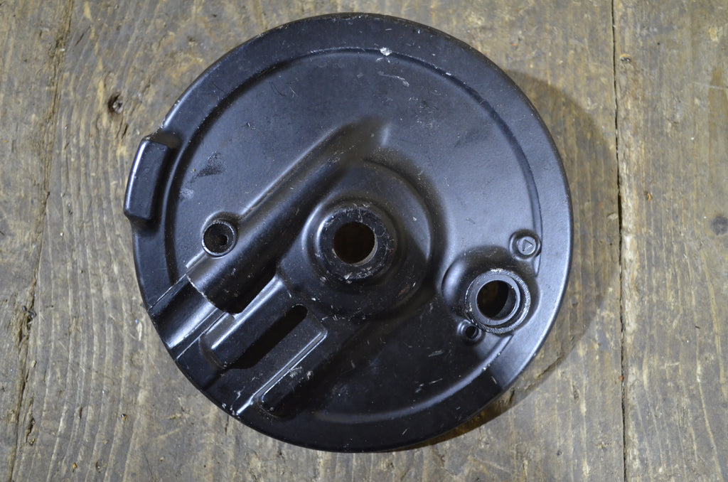 Honda XL200S XL500S ,Front Brake Plate, NOS Shop Soiled Honda Part Number 45010-428-000