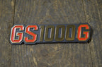 Suzuki ,GS1000G Frame Cover Emblem, Genuine NOS