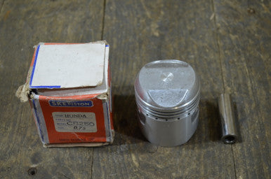 Honda CB250, SKE Piston Set, Size 0.75, New Old Stock