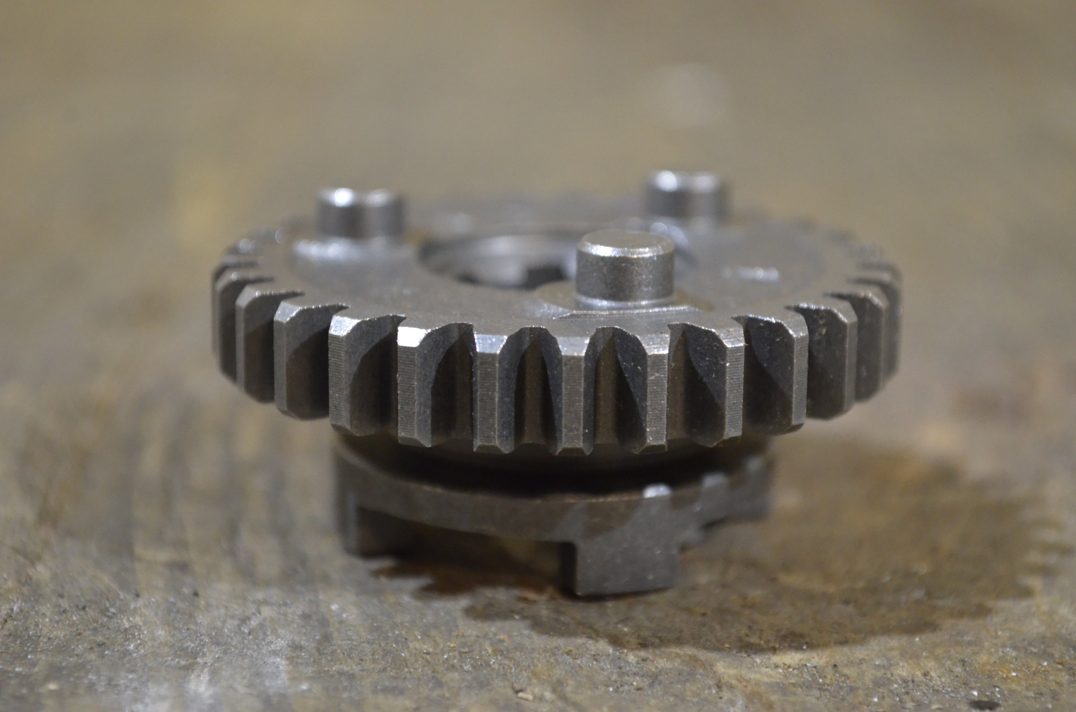 Honda S50 S65 ,Mainshaft Gear, Genuine NOS Honda Part Number 23441-035-810.