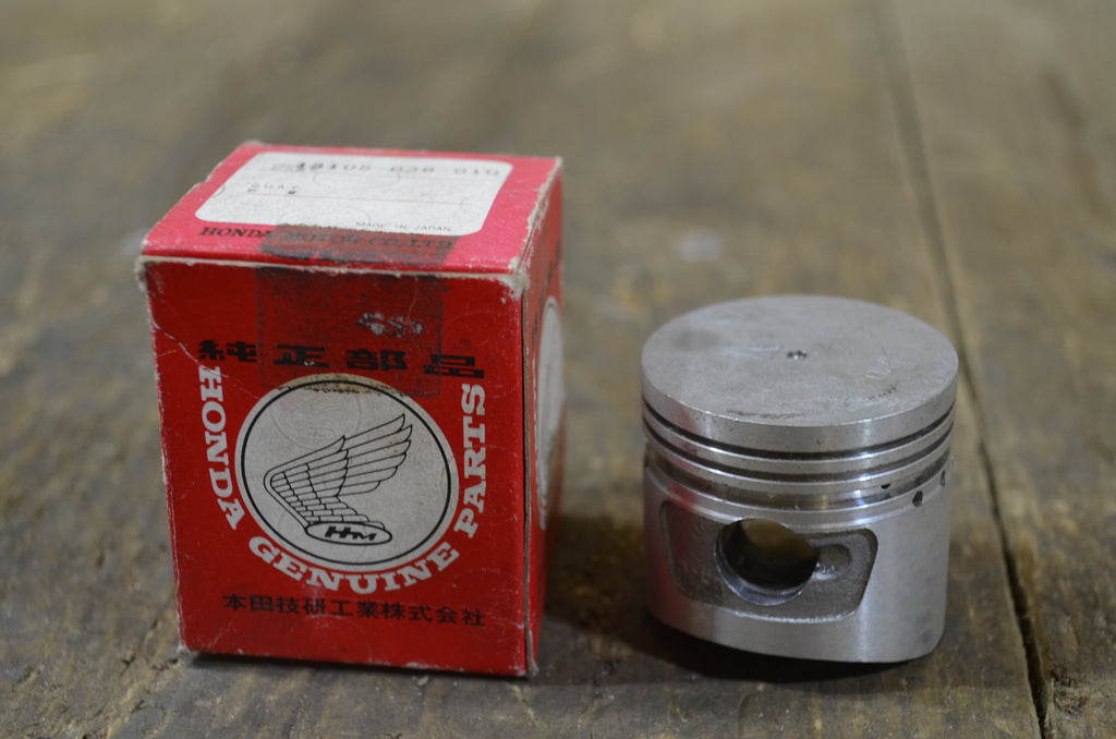Honda C50 ,Piston 1.00 Oversize, Genuine NOS Honda Part Number 13105-036-010