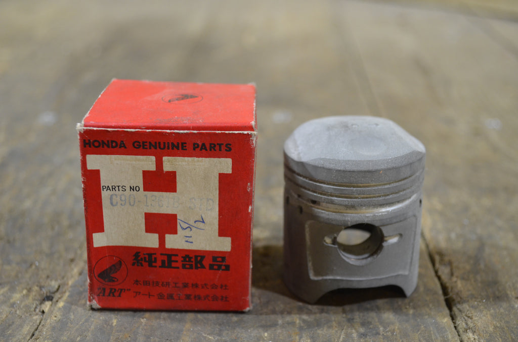 Honda C92 ,Piston Std Size, Genuine NOS Honda Part Number 13101-200-020
