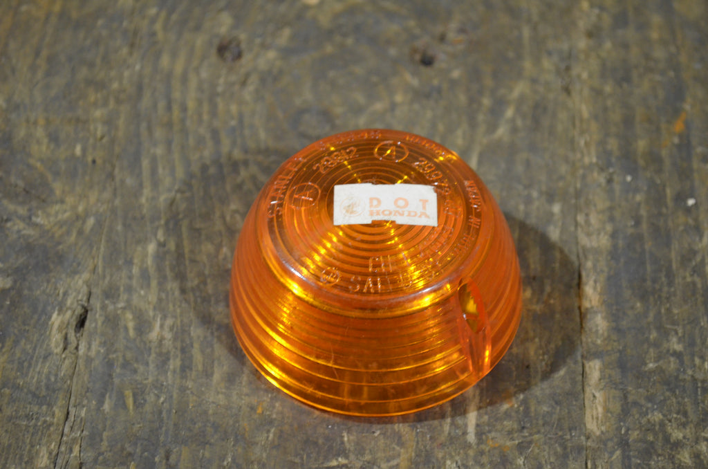 Honda C70 CA175 CB100 ,Indicator Lens, Genuine NOS Honda Part Number 33402-268-671
