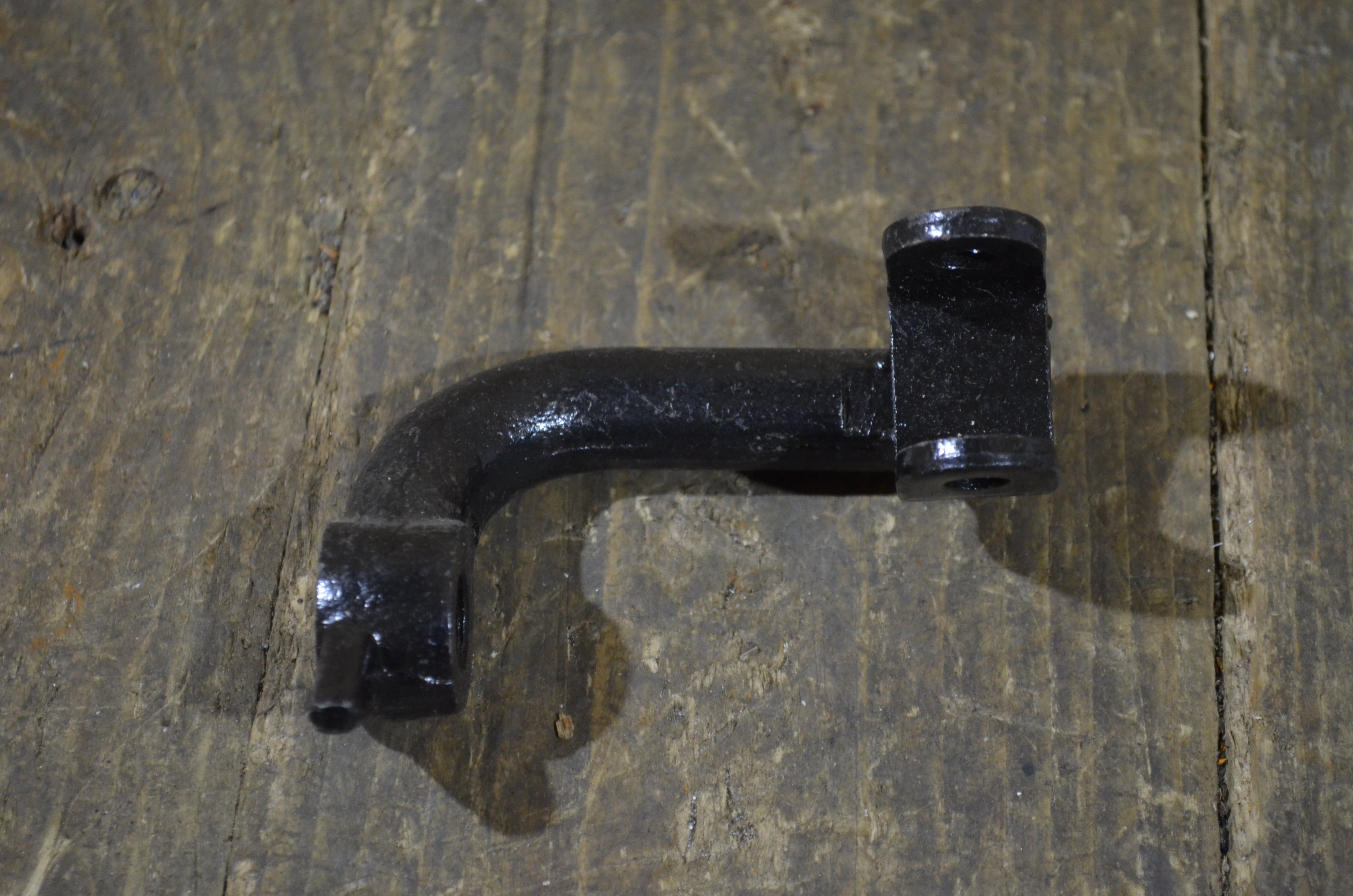 Honda CB500 ,Right Side Footrest Black, Genuine NOS Part Number 50615-323-670B