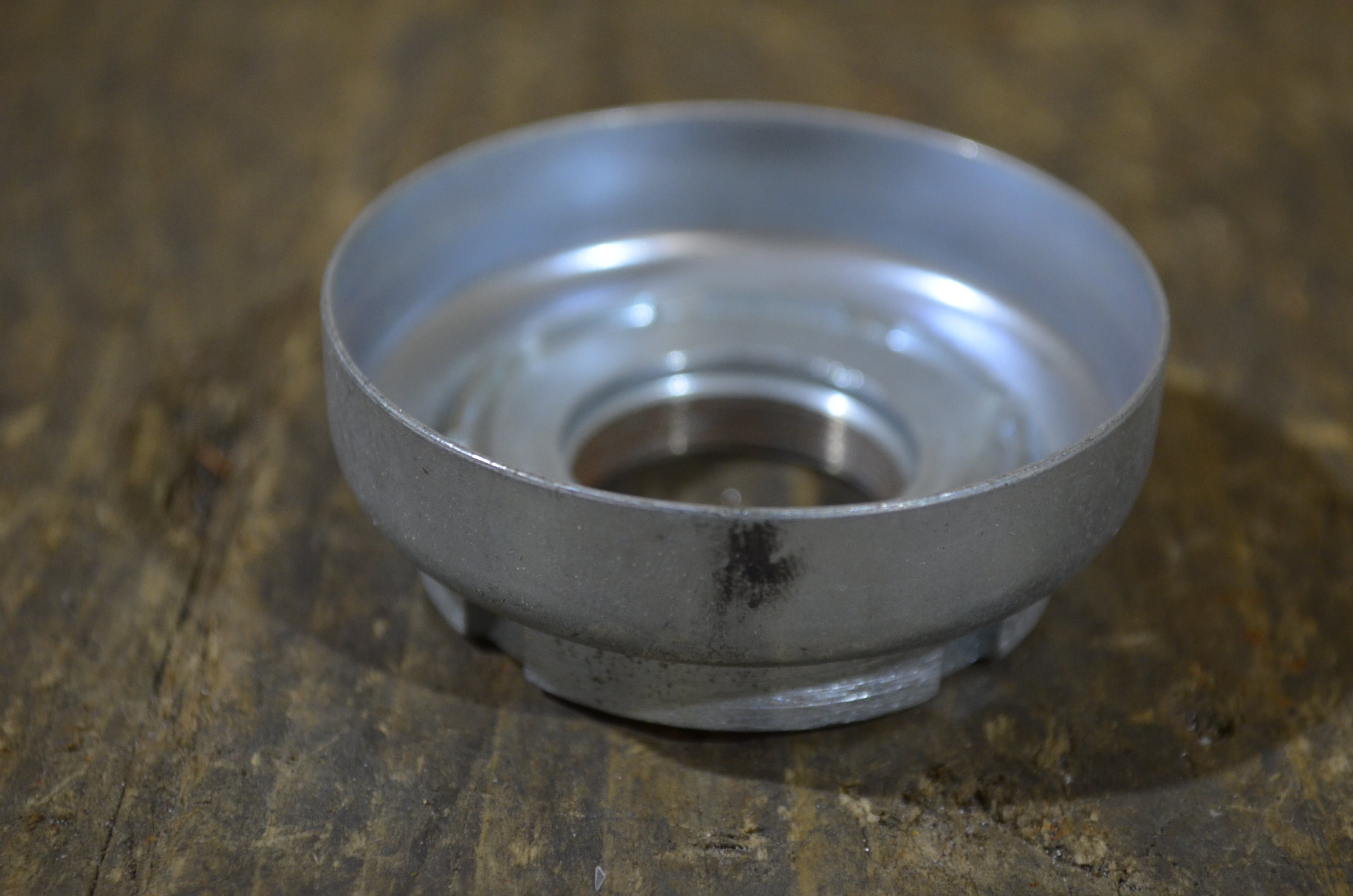 Honda CB125 ,Top Steering Yoke Nut, Genuine NOS Honda Part Number 53220-216-000