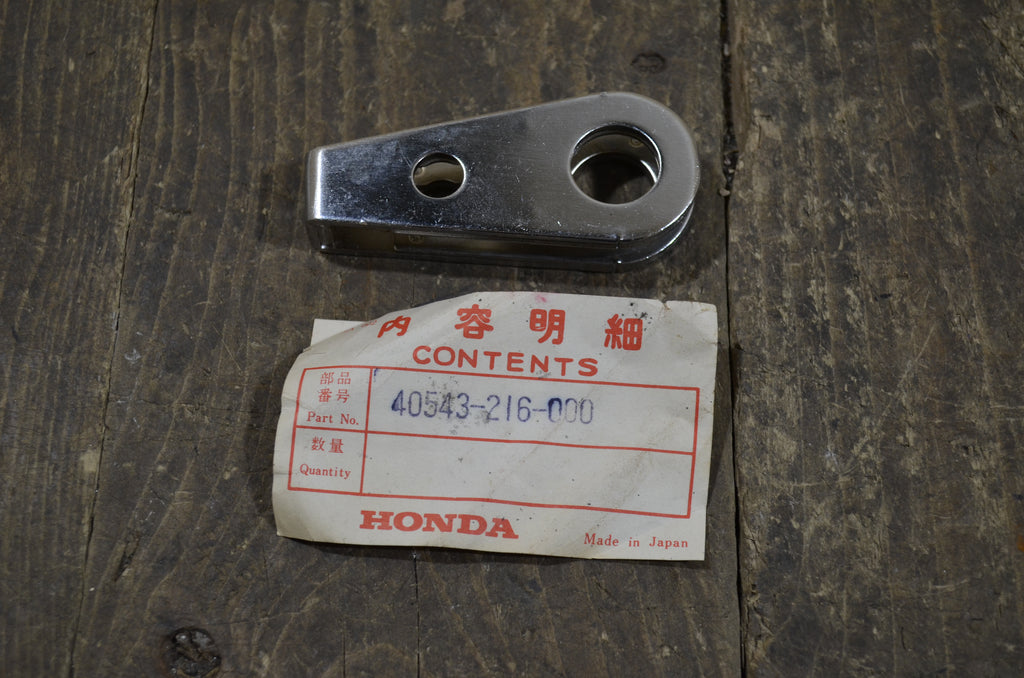 Honda CB125 CB160 CB175K0 ,Drive Chain Adjuster, Genuine NOS Part Number 40543-216-000