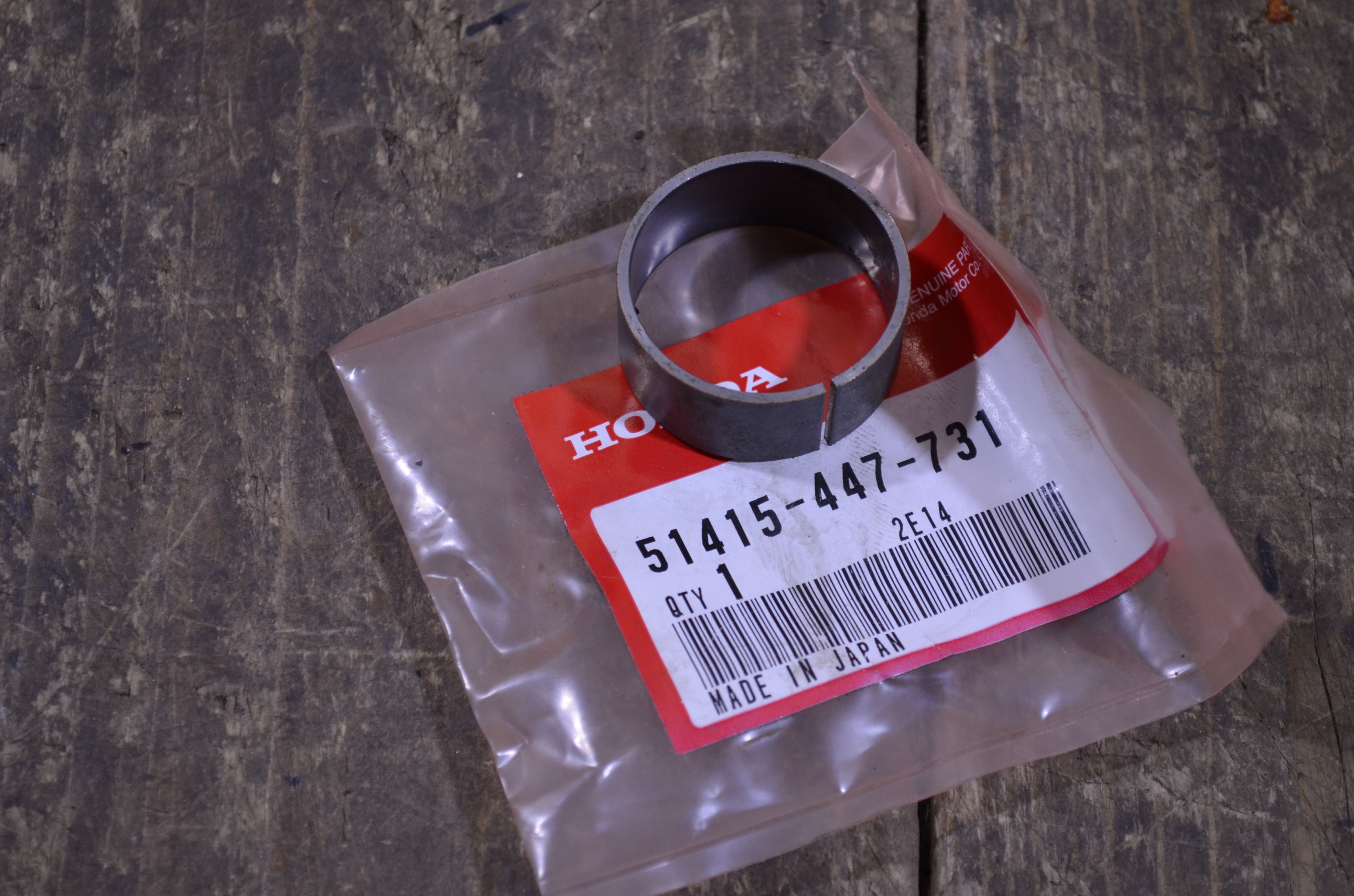 Honda CB250N ATC200X , Fork Slider Bush, Genuine NOS Part Number 51415-447-731